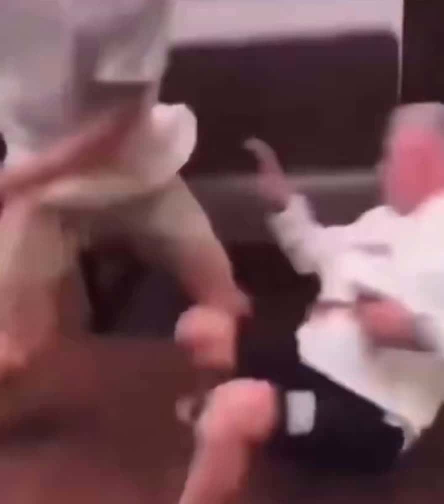 Cover for Old Dude Slaps Kid 😮