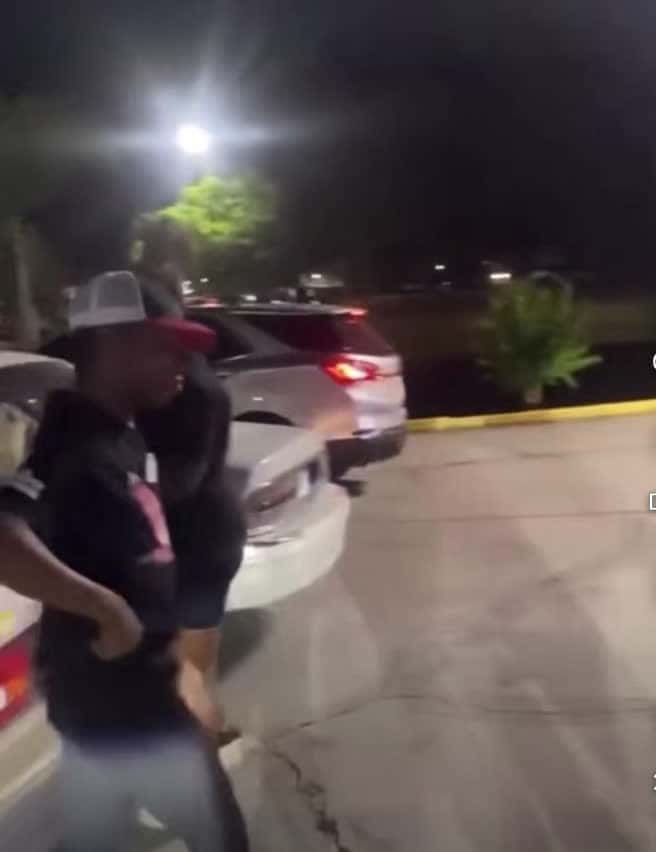 Cover for Fight in parking lot 😭 fight t