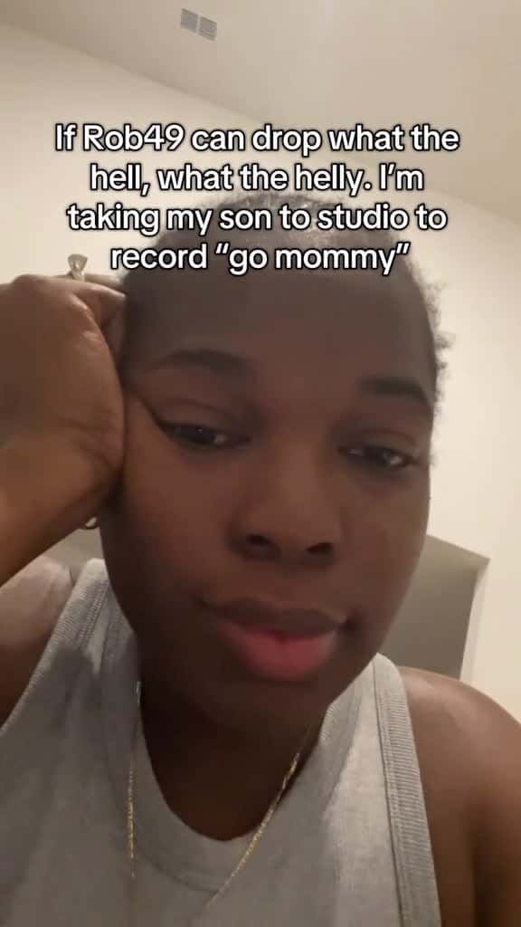 Cover for My son loves his go mommy rap real bad he ends it with ayyyy ayyy toddlersoftiktok MomsofT 61118 #trending