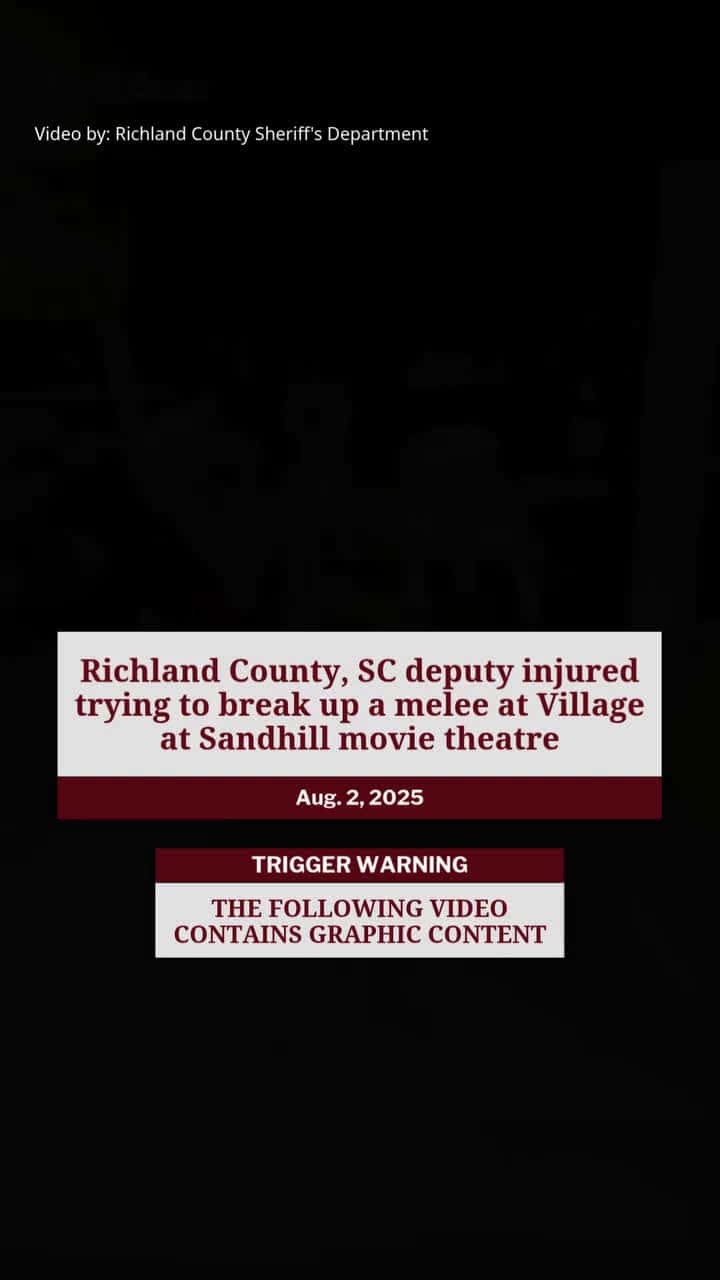 Cover for A Richland County sheriff's deputy is recovering at home after being injured while trying to break up a melee at the Village at Sandhill movie theater Saturday night, according to Richland County Sheriff Leon Lott. The deputy w...