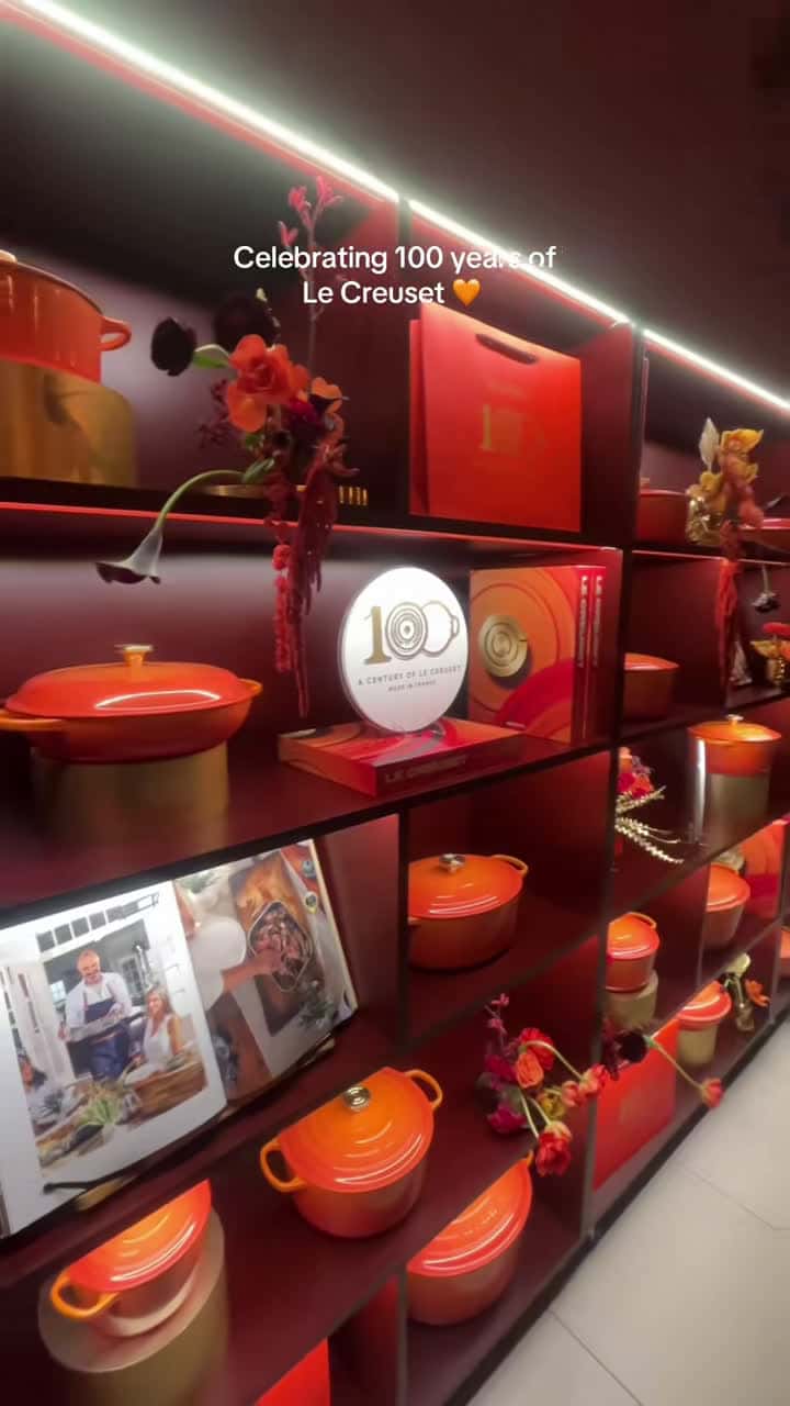 Cover for Can you believe Le Creuset has been around for 100 years? Last night we celebrated this incredible achievement, anchored by the launch of a coffee table book titled: Le Creuset: A Century of Colorful Cookware, created in collaboration with book publisher and luxury lifestyle brand Assouline alongside a limited-edition colour based on the brand’s classic Flame colour. Happy Birthday @Le Creuset South Africa and here’s to another century of excellence.