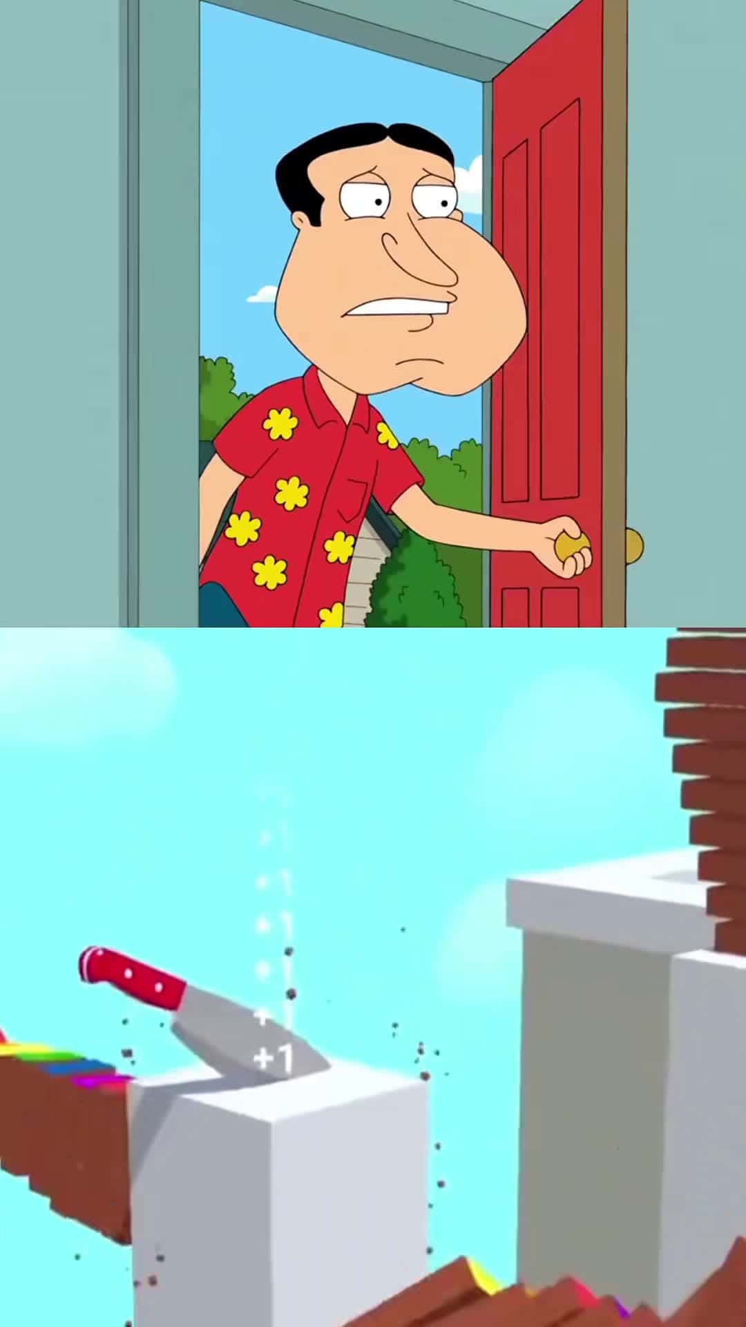 Cover for quagmire wants Peter to prove he is gay #familyguy #familyguyclips