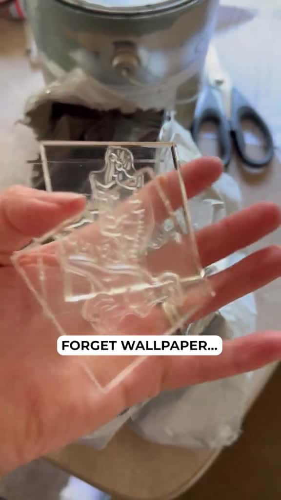 Cover for The BRILLIANT $5 way people are updating their old walls! #DIY #genius #DIYHacks #EasyDIY #diyhacks #homedecor #hacks #upcycling #wallpaper #painting #stamps #dinosaur #homehacks #paintinghacks #paintingtrick created by hometal...