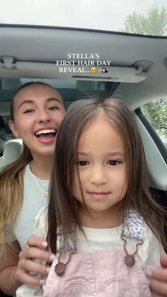 Cover for IN HER BANGS ERAAAABSOLUTELY OBSESSED firsthaircut bangs toddlermom girlmom momsu 57294 #shortvideos