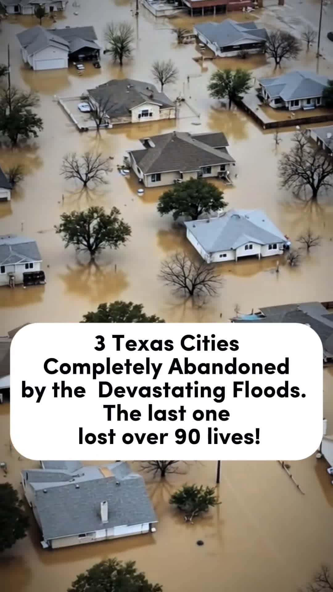 Cover for #UnpopularOpinion The 3 stats that will destroy by flood after Texas