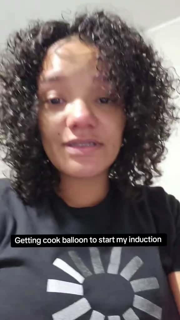 Cover for This was the start of my induction. Getting the "cook" balloon put in to dilate me. Im so glad I have finally met my baby girl, but the whole induction/birth process was crazy. Having a newborn now, im still trying to figure ou...