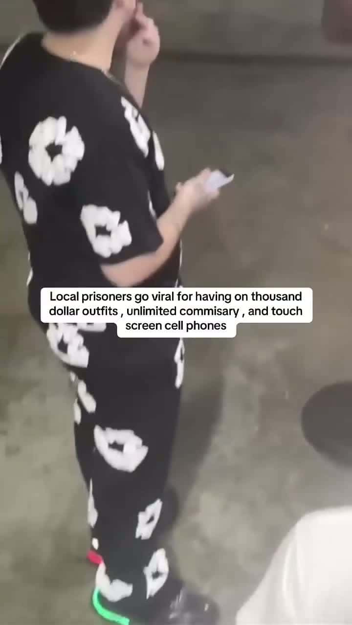 Cover for Local Prisoners go viral for having on thousands dollar outfits, unlimited commissary and touch screen cell phones
