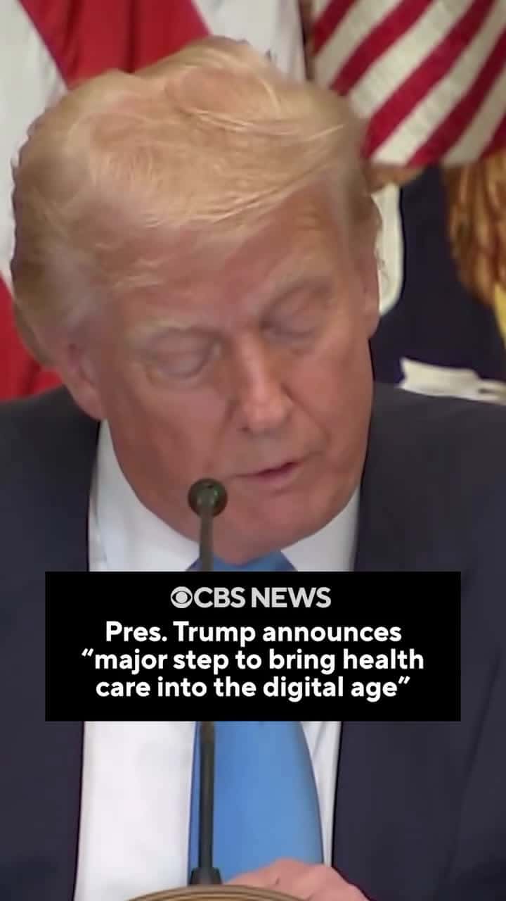 Cover for TRUMP’S DIGITAL HEALTH PUSHPresident Trump just dropped plans for a new digital health tech ecosystem—teaming up with tech giants to streamline Medicare access for seniors and Americans with disabilities.