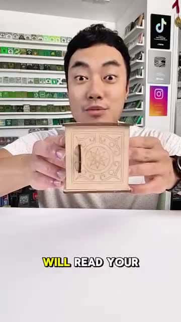 Cover for This box will read your mind! #magic