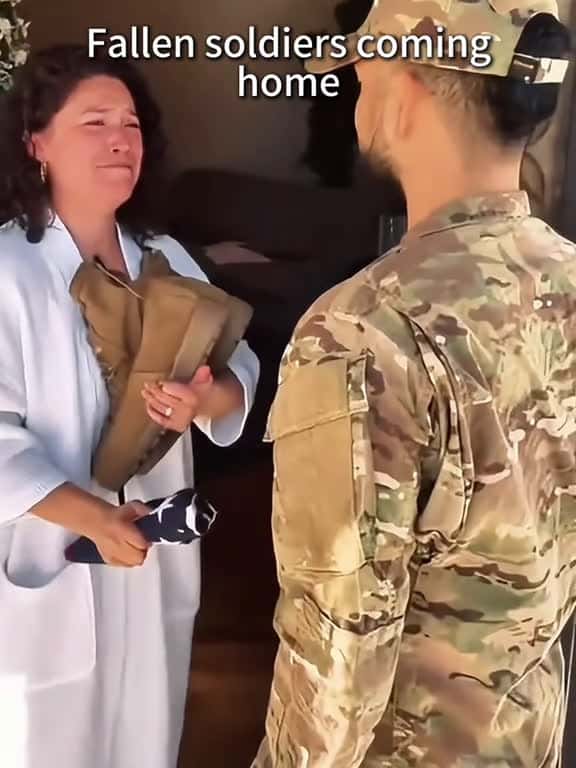Cover for Fallen soldiers coming home military soldier fallensoldier soldierhomecoming sad funeral s 51149 #shortvideosscoopz