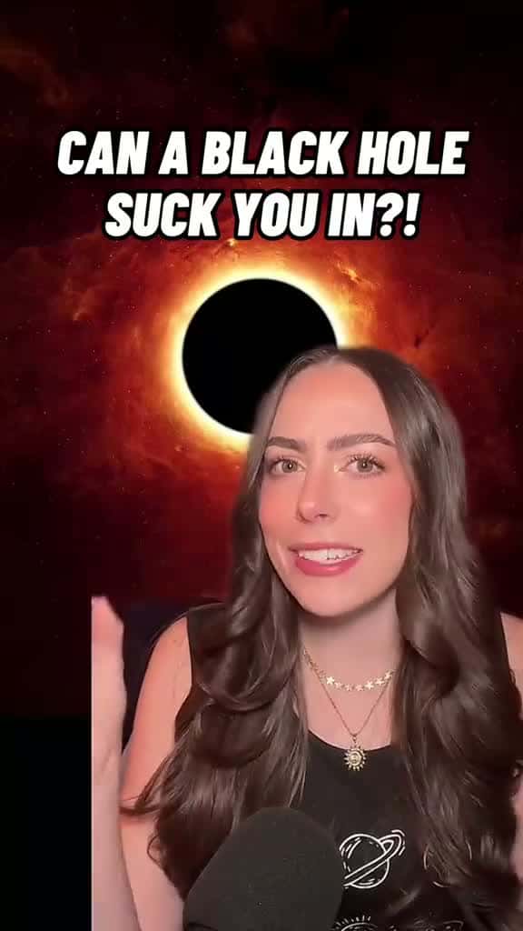 Cover for Can black holes suck you in_ What would happen if ..._50734