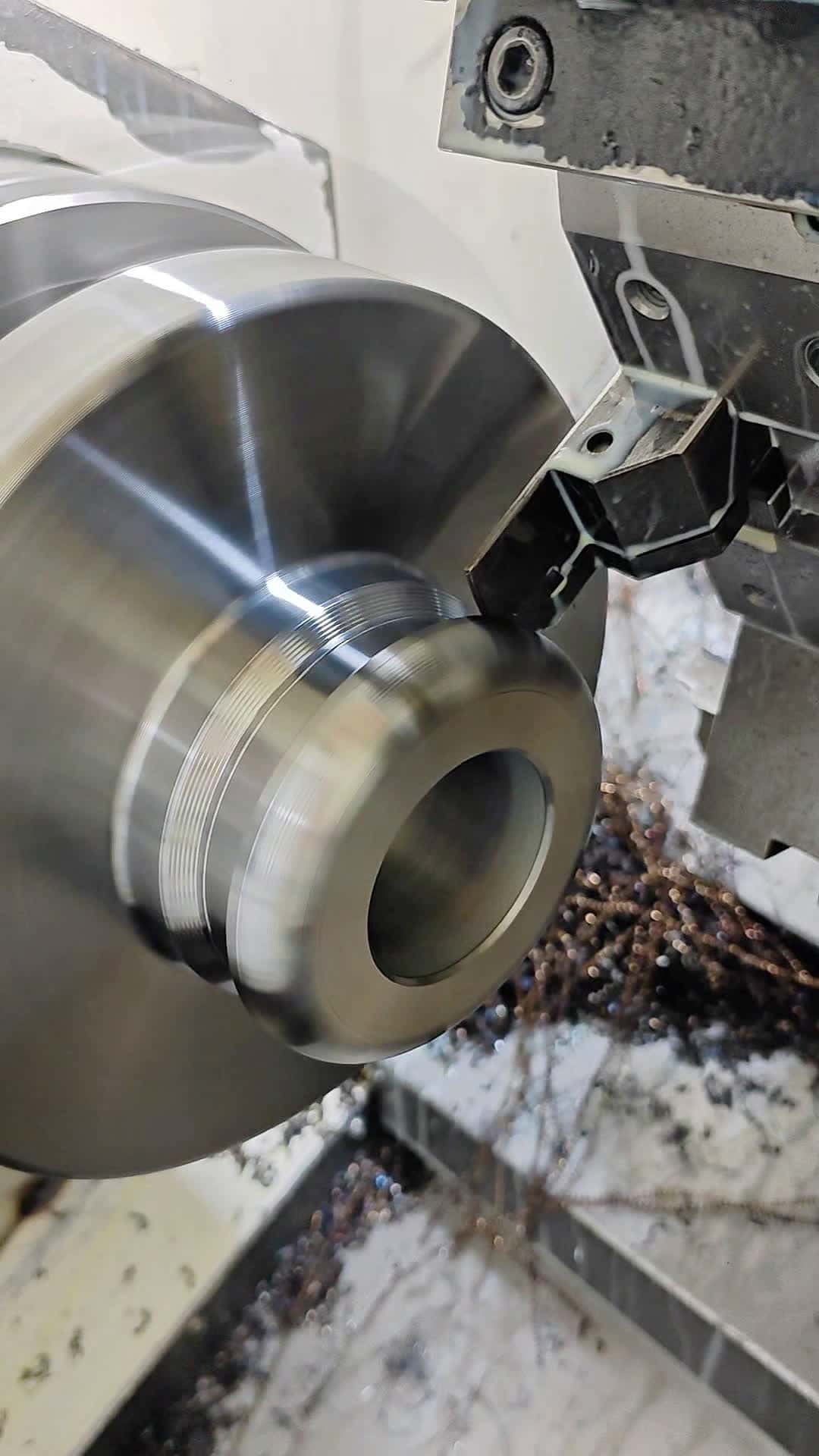 Cover for Satisfying CNC Turning #cncmachining #cnc #cncturning #cncmilling #cncfactory #cncservice #cncworkshop #satisfying #satisfied #metalprocessing