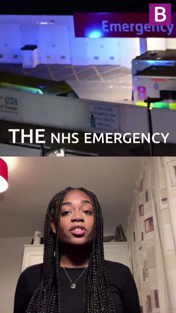 Cover for NHS Emergency care system is collapsing nhs savethenhs nurses caresystem government rishis 47814 #america