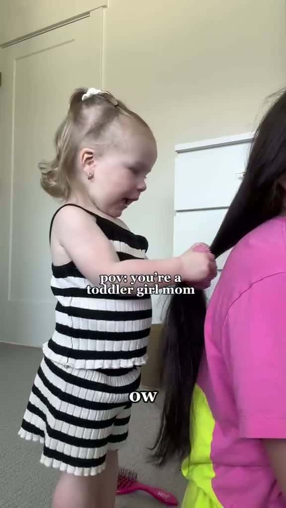Cover for I mean it s only fair we get to practice hairstyles on each other    toddlermom  toddlergirl  girlygirl  daughterdoesmyhair  daughterbrushesmyhair  toddlersbelike  girlmom  bff  88394 #TrumpAutoTariff