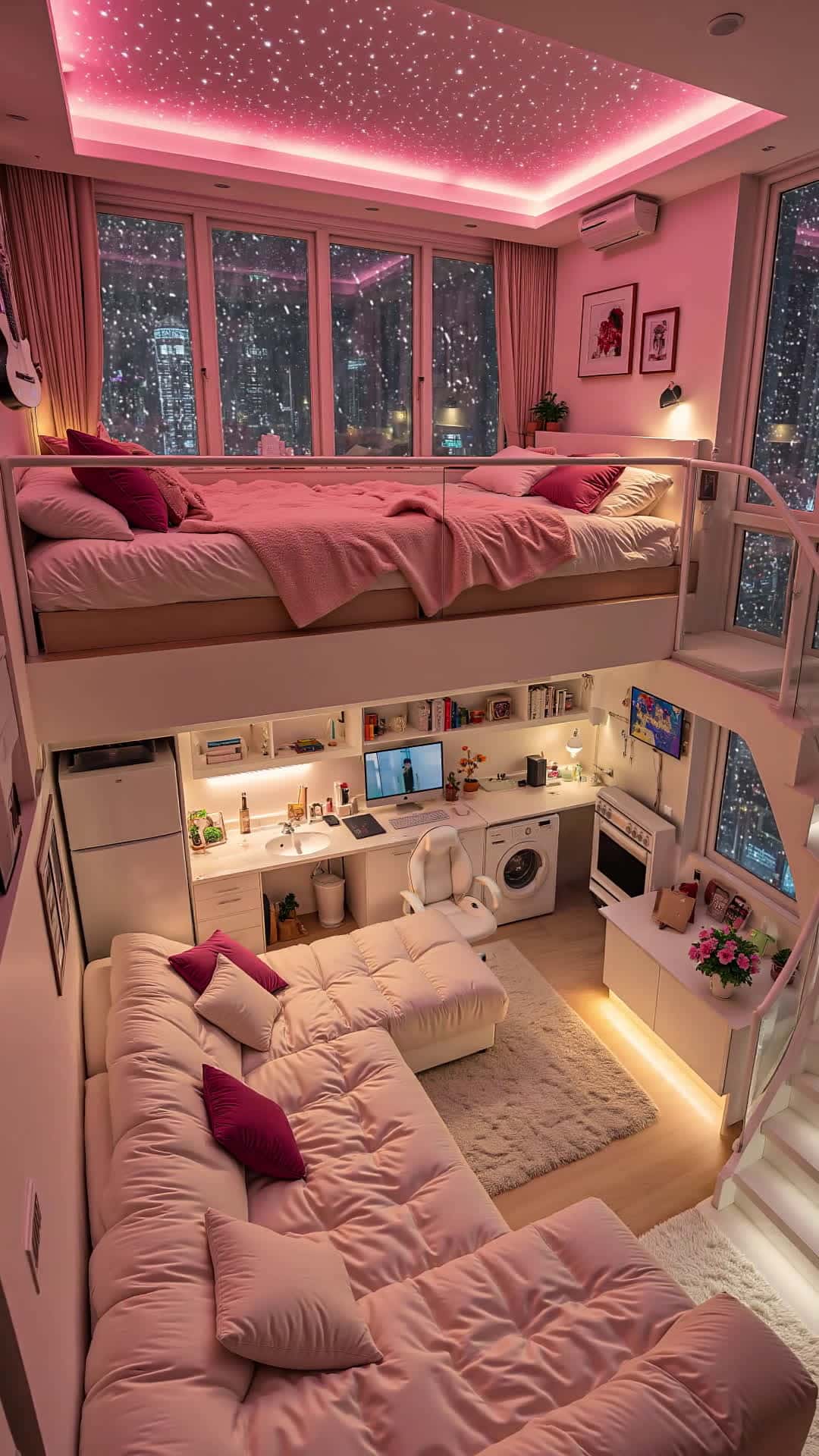 Cover for AI Condo Haven: Your private apartment escape for undisturbed me-time #SereneSpace#LoftApartment#IdealHome#SolitudeMode#CozyLiving