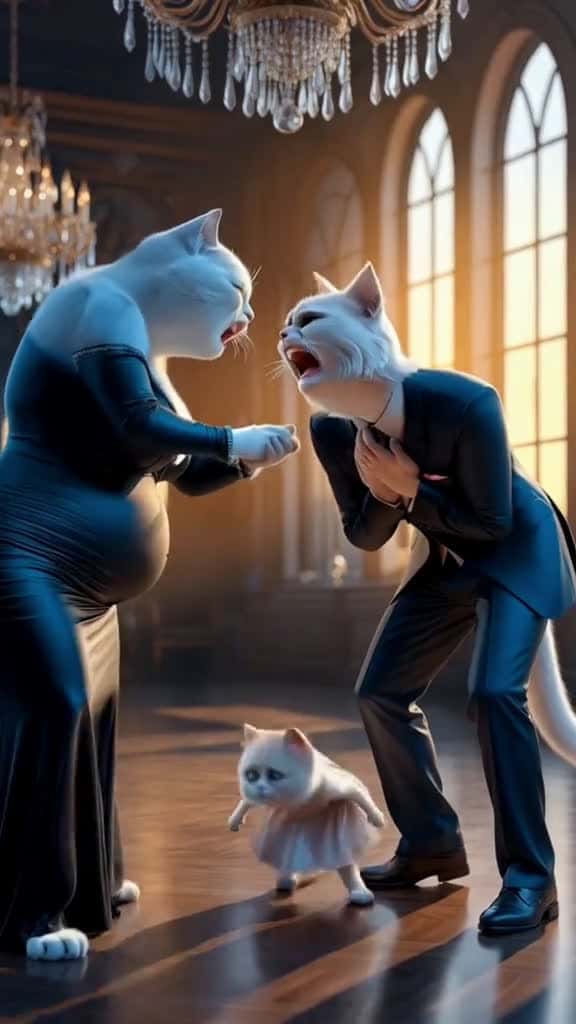 Cover for Cruel White Cat Husband Get Betrayal From his New wife cats FunnyCatShorts catstories cats 25663 #america