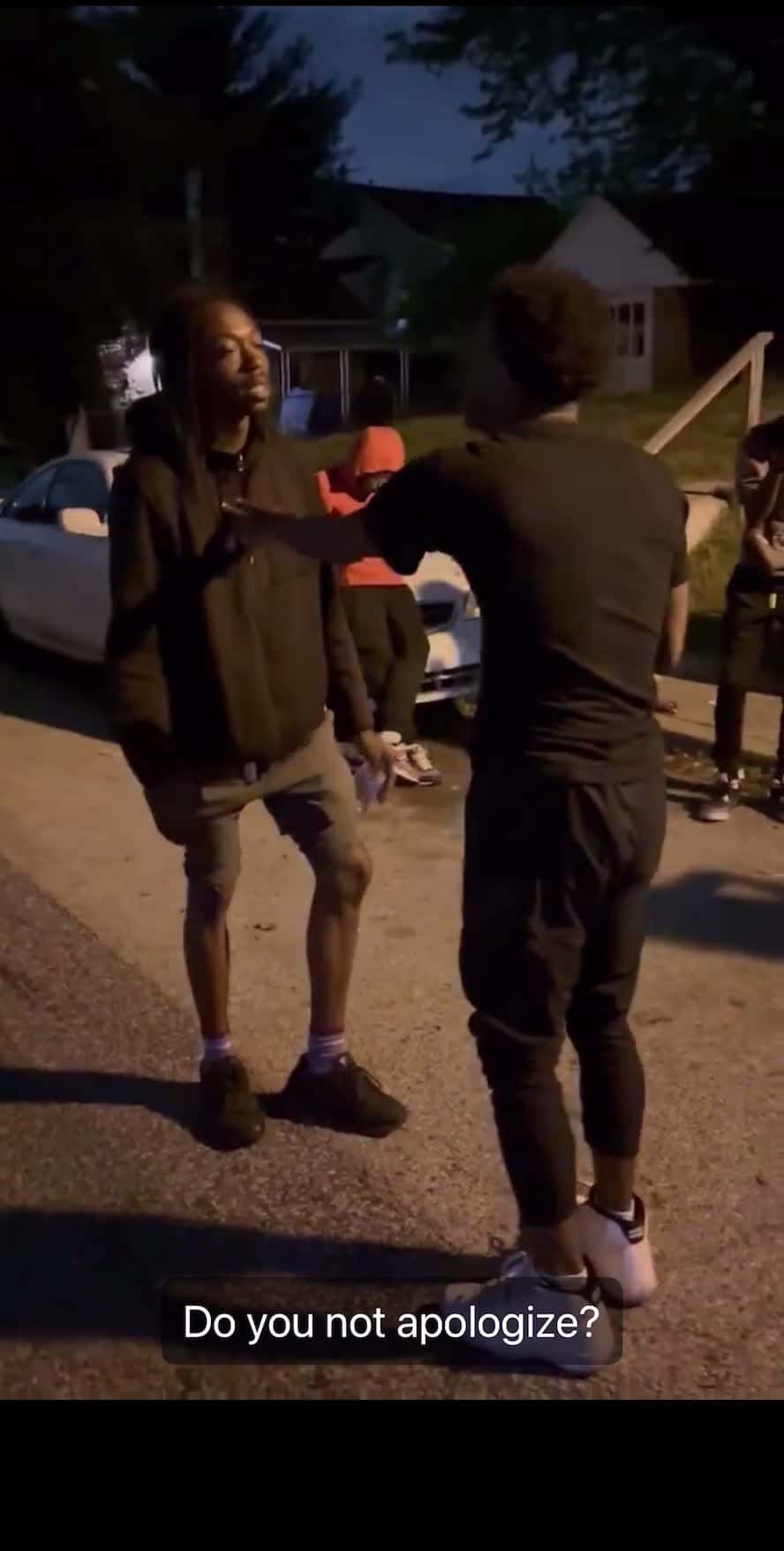 Cover for #CaughtOnCamera Gang member knocks out friend for talking crazy about him, EVERYONE IN THE VIDEO IS 18 OR OLDER  #fight  #fightcam  #gang  #knockout