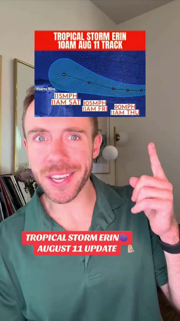 Cover for Tropical Storm Erin: East Atlantic Update