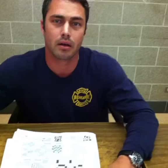 Cover for in order for taylor kinney to make a video with you you must fill out some paperw 09195 #nicevideo