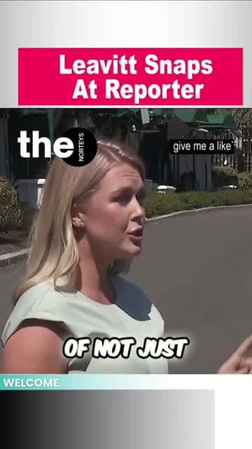 Cover for Karoline Leavitt Fires Back at Reporter