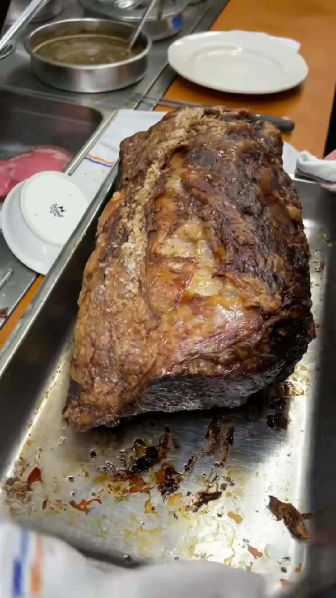 Cover for Our incredible Prime Rib is a must order! #goldensteer #steak #beef #juicy #lasvegas #vegas #datenightideas #delicious