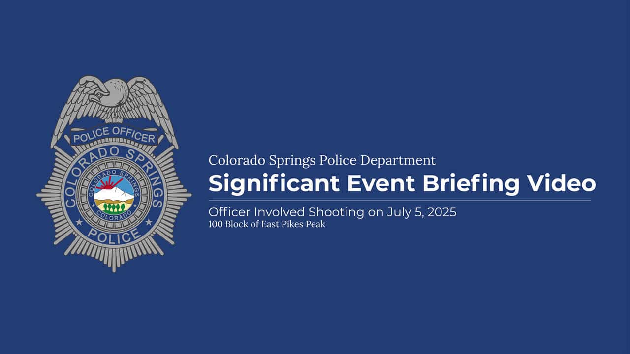 Cover for WARNING, GRAPHIC: Colorado Springs police release footage of downtown officer-involved shooting
