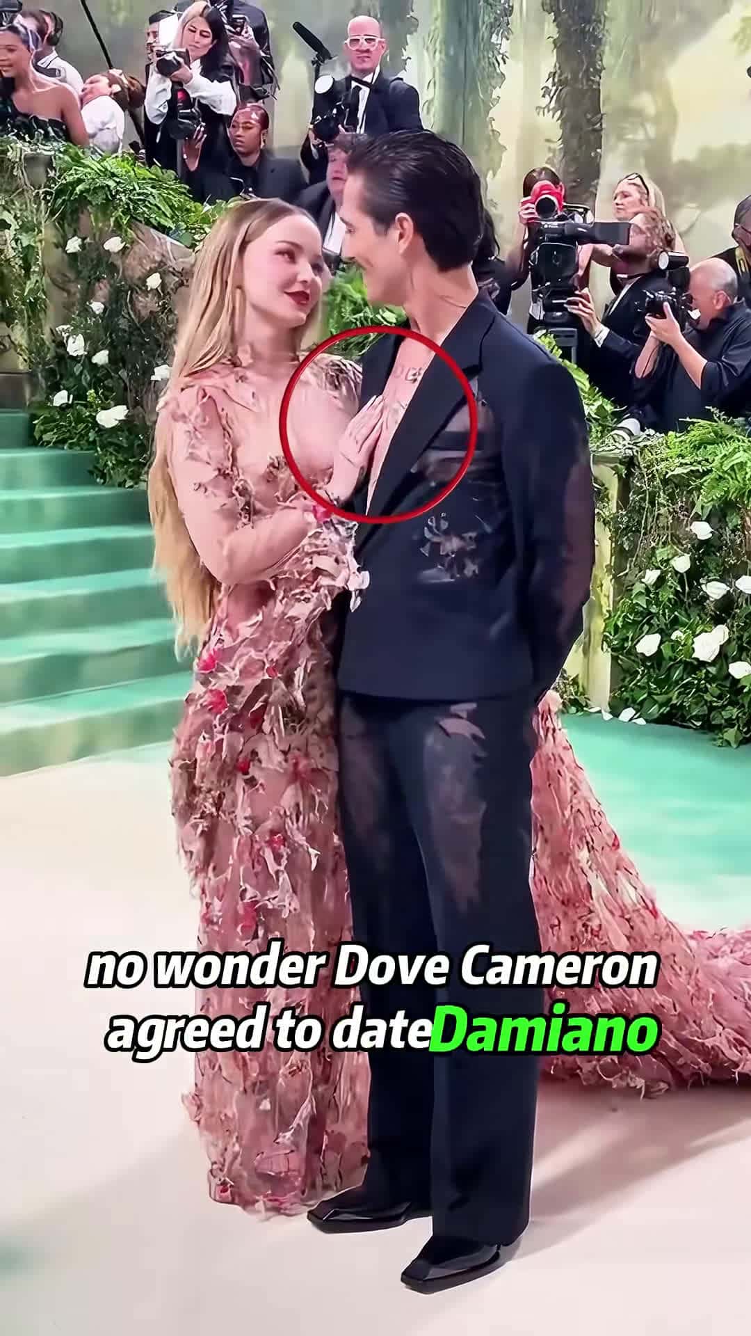 Cover for #CaughtOnCamera no wonder Dove Cameron agreed to date Damiano David？ #celebrity #celeb #art #cute #movie #influencer #news #makeup #instadaily #star #likeforlikes #celebrityfashion #movies #celebrities #style #music #explore #foryoupage #fyp #viral 