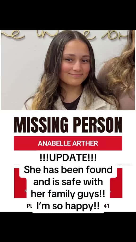 Cover for Missing 12-year-old Victoria Jackson found safe after days of searching 🙏 So relieved she’s okay! #GoodNews #MissingPerson #CommunitySupport