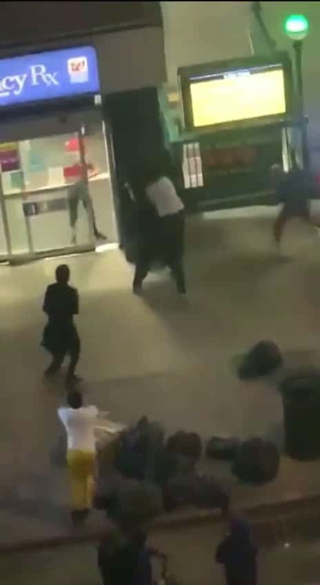 Cover for Female puncher gets his ass beat 🤣 #fightcam #fights #fight #fyp