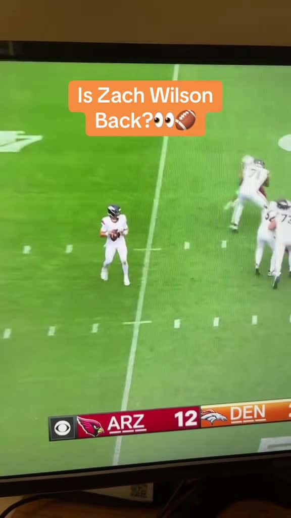 Cover for I said what I said nfl nflfootball broncos zachwilson Preseason nflconvo 22827 #ilovescoopz