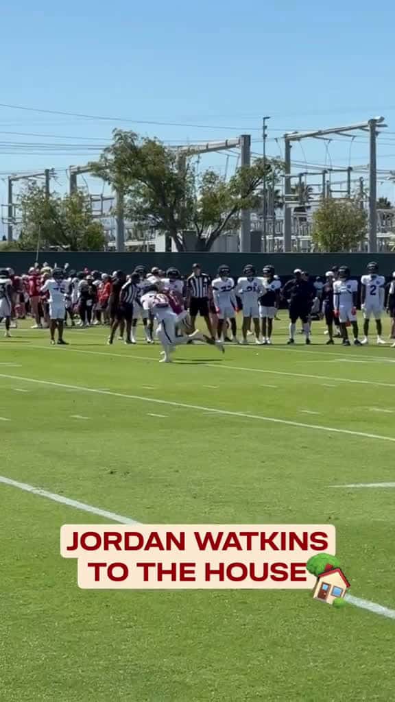 Cover for Jordan Watkins for the house call 🏡 #nfl #49ers #broncos #jointpractice #jordanwatkins  created by San Francisco 49ers with Jasper Lab’s trap hip hop(1396717)