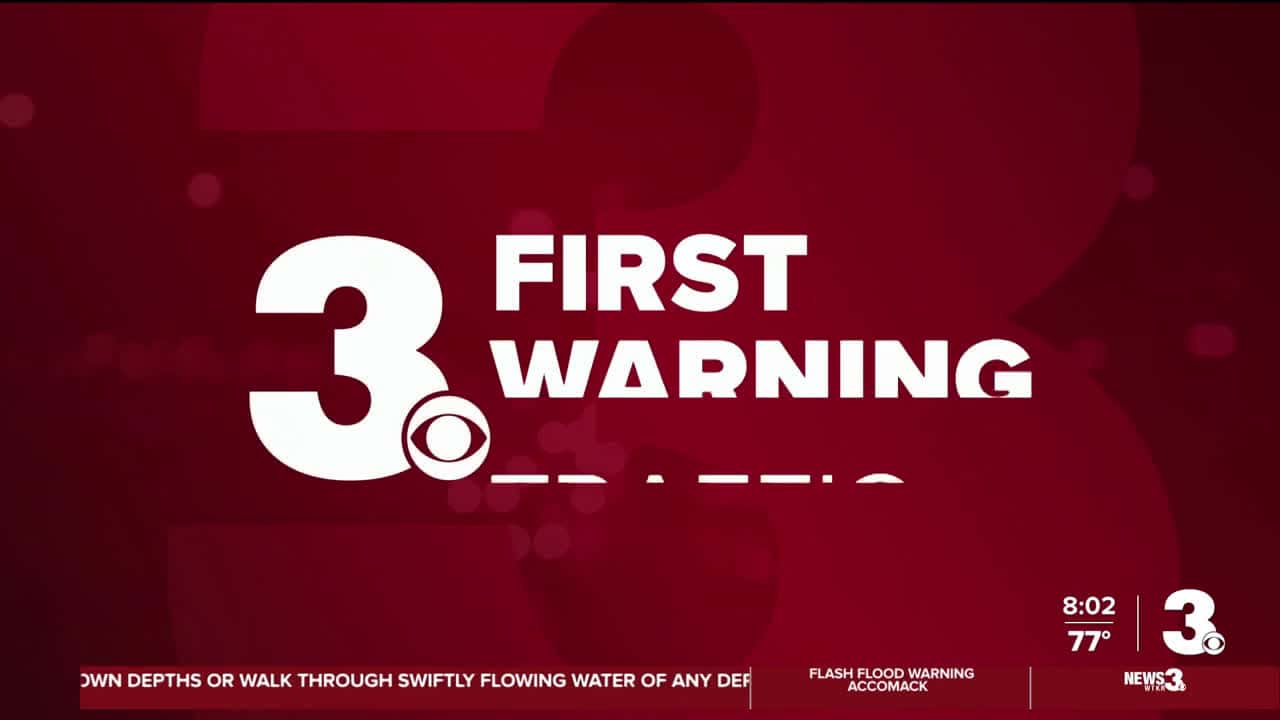 Cover for Tractor trailer fire, possible diesel spill causes lane closures on I-64: VSP