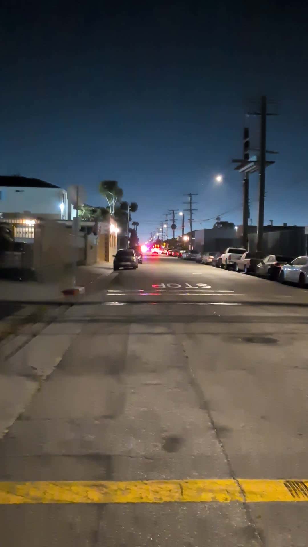 Cover for Bunch of cop and fire department whats is going onupdate according to criticizen a speeding car hit a pedestrian 