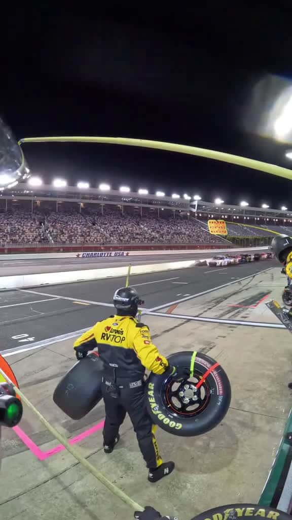 Cover for 3 different angles of the same stop fy nascar fyp fyp fyp viral racing pitcrew gopro truck 05006 #ilovescoopz