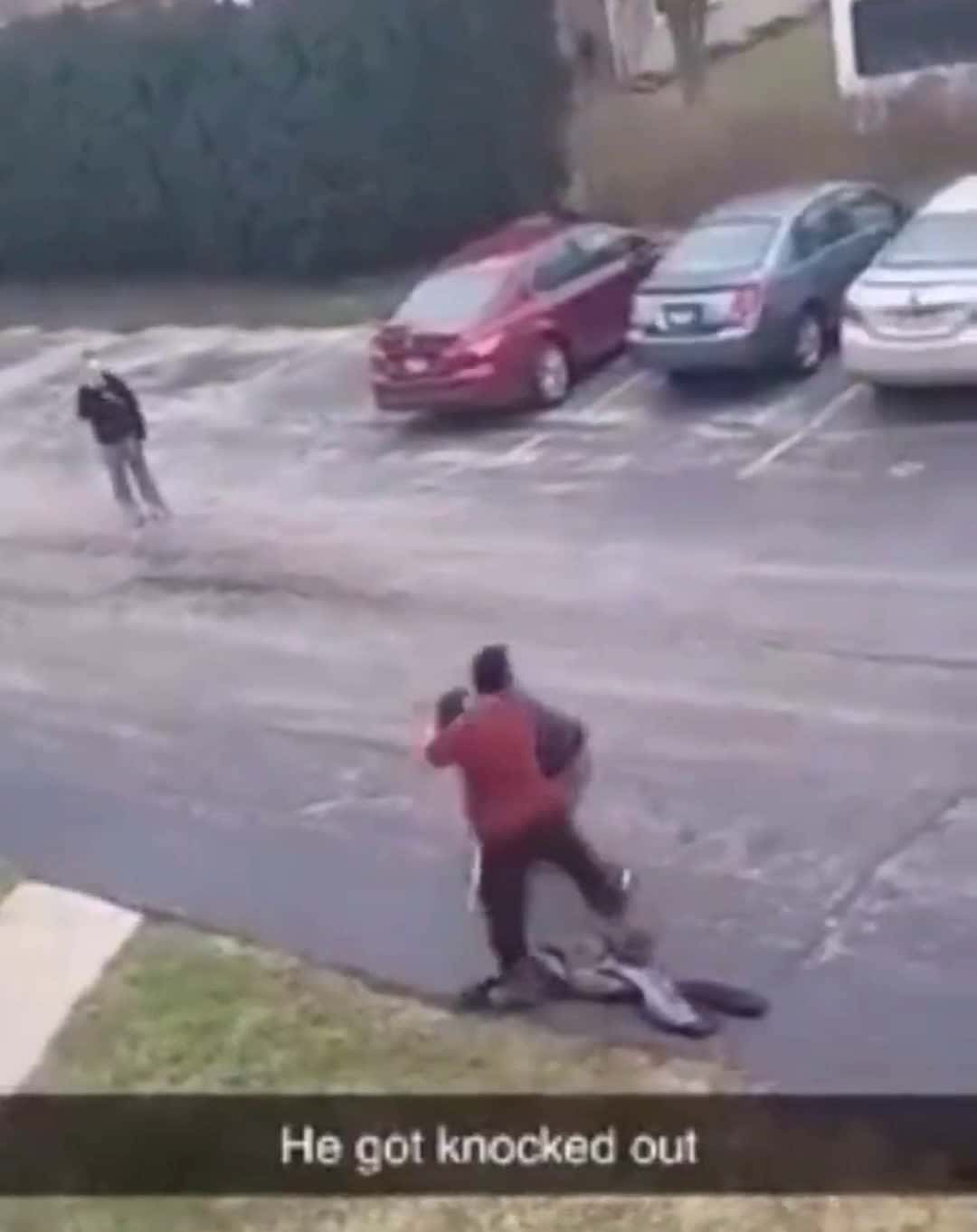 Cover for This is a prime example of why you should never engage in a fight with armed people