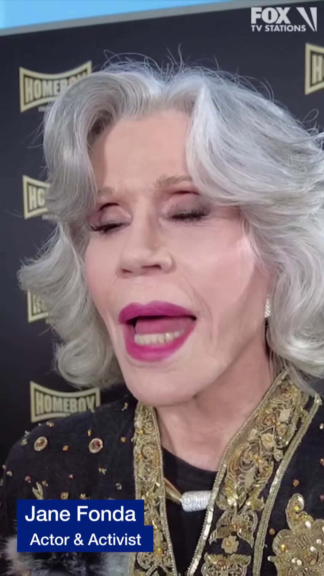 Cover for Jane Fonda, Rainn Wilson, Lisa Ling & more speak on prison and justice system reform at the Homeboy Industries event. Reporter: @Rachel Hallett ✍️ #prisontiktok #prisonreform #justicesystem #legaltiktok #incarcerated #janefonda