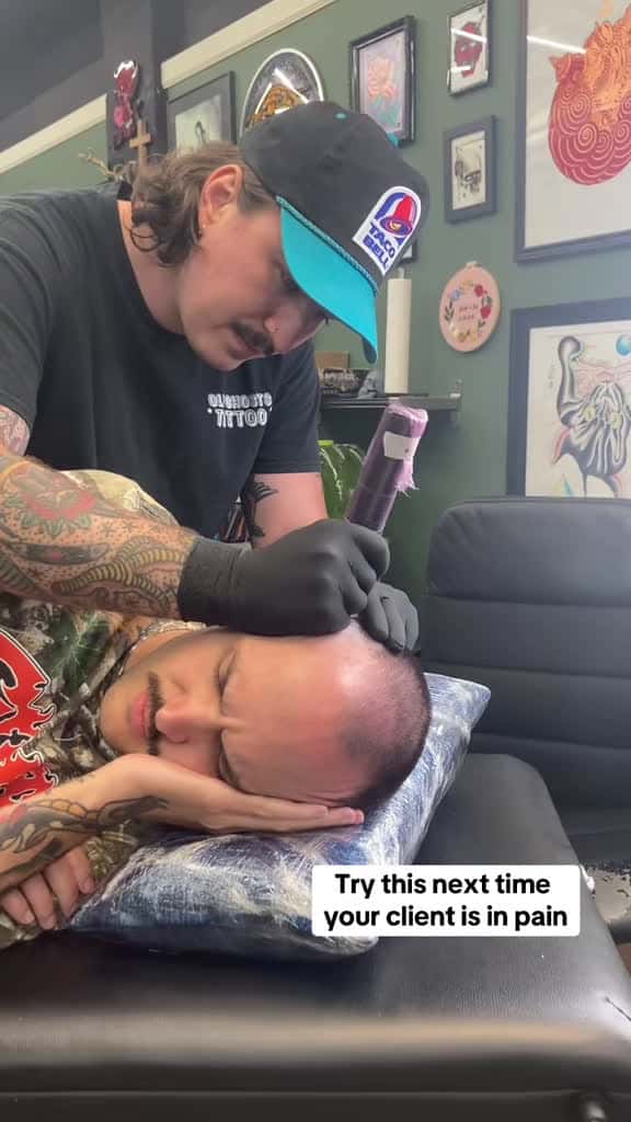 Cover for Better than Bactine! This traditional tattoo aftercare trick actually works 💧🔥 #tattoo #traditionaltattoo #americantraditional #tattoos