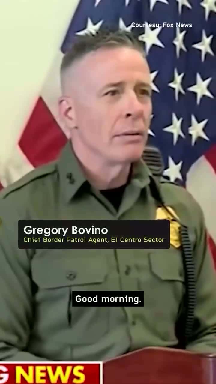 Cover for The man standing next to Homeland Security head Kristi Noem and now in charge of Border Patrol operations in Los Angeles is Gregory Bovino. In April, a federal court filed ordered a halt to warrantless immigration stops carried...
