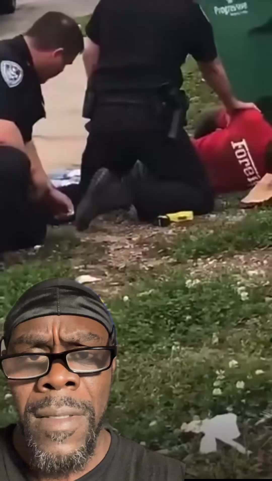Cover for I think the police bout to go to jail