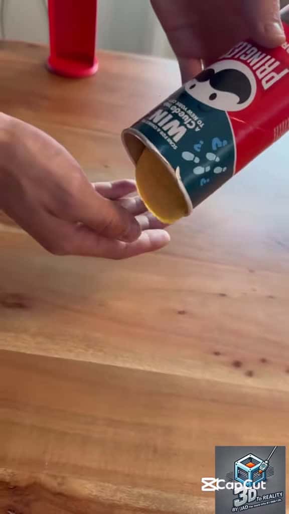 Cover for This gadget fixes the struggle with stacked chips! 🥔🤩 #SnackHack #3DPrinting #Pringles