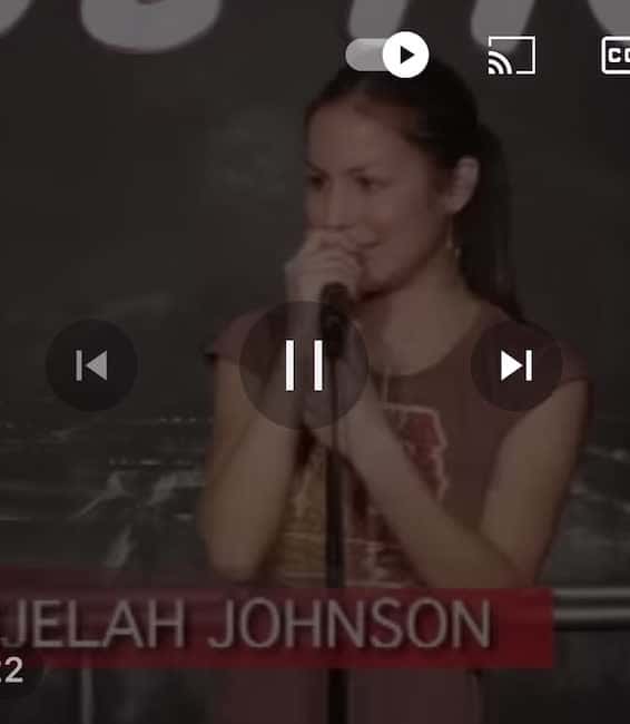 Cover for She Use to be a Raiders Cheerleader before Going into stand up#comedian #anjelahjohnson