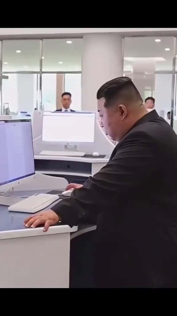 Cover for Supreme Leader Kim Jong-un is very satisfied with the use of Kwangmyong Net dprk kimjongun 59278 #shortvideosscoopz