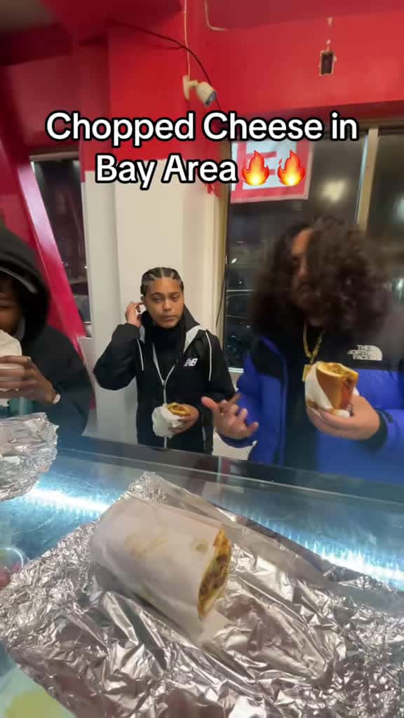 Cover for Chopped cheese in SF? Head to 127 Eddy St for the best bite! 🗽🥪 #BayAreaEats #ChoppedCheese #SanFrancisco