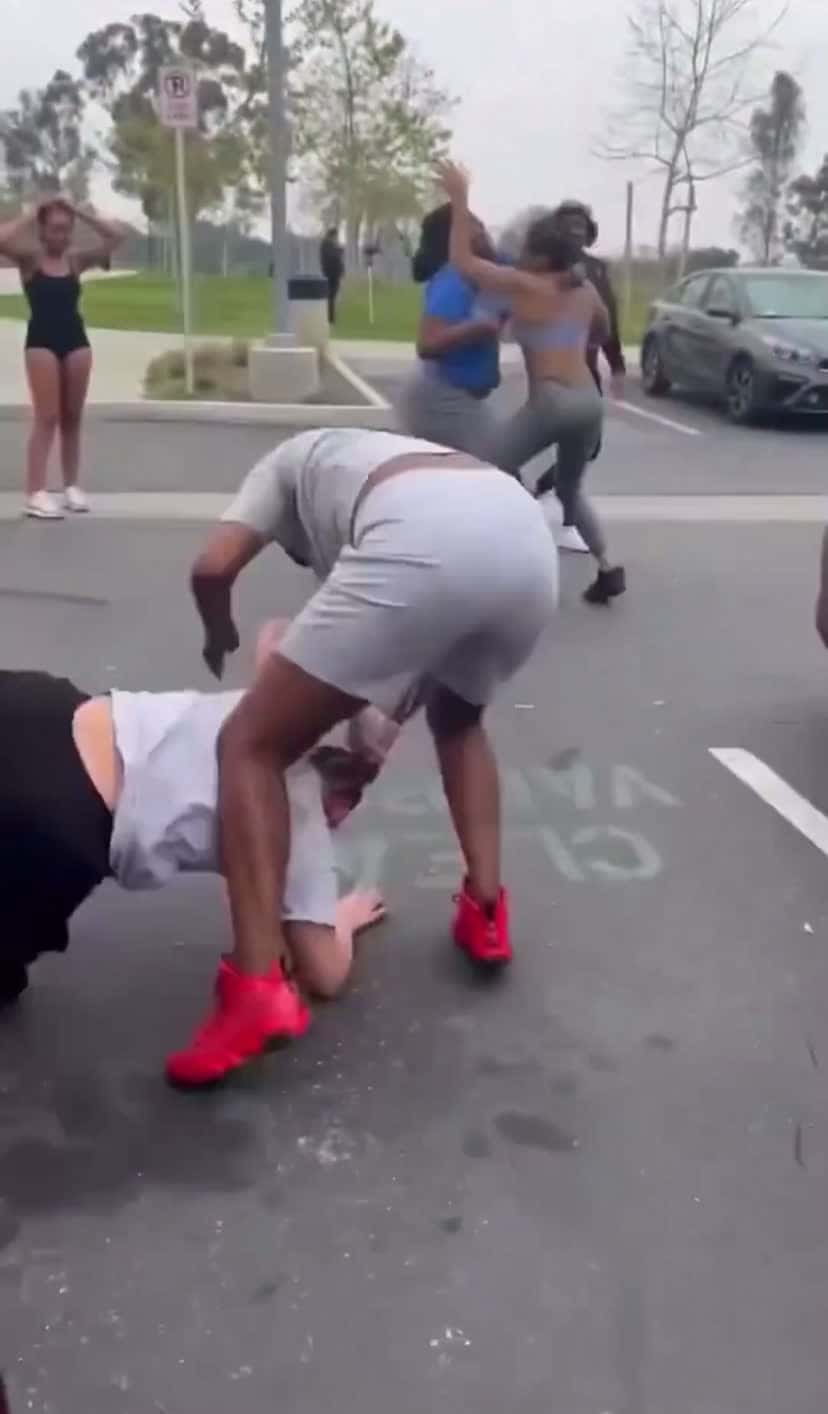 Cover for Should girls be able to pull hair and shirts?🤔  #crazyfights girlfights  #worldstar #fyp scoopzreels z