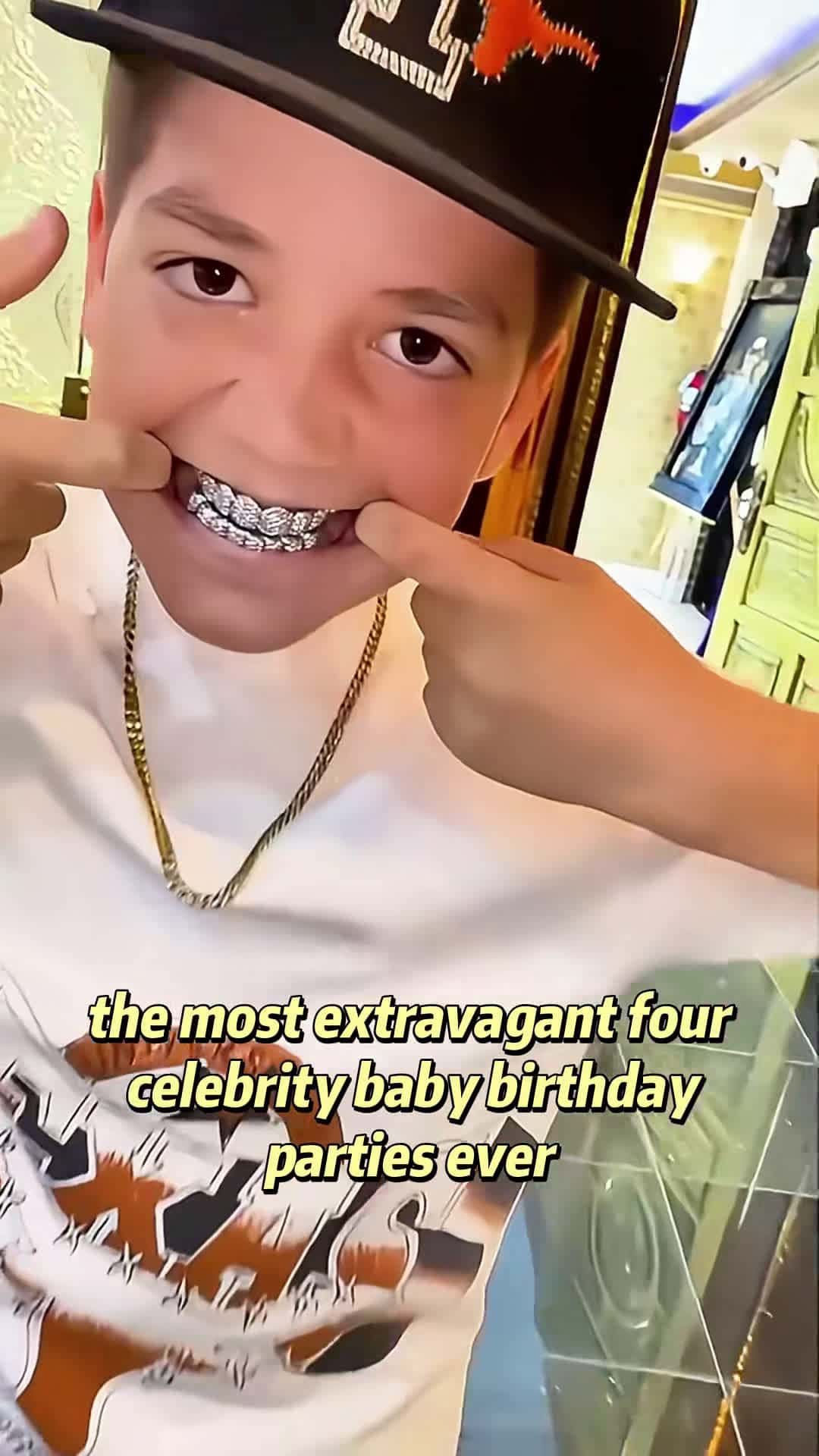 Cover for #CaughtOnCamera the most extravagant four celebrity baby birthday parties ever #celebrity #celeb #art #cute #movie #influencer #news #makeup #instadaily #star #likeforlikes #celebrityfashion #movies #celebrities #style #music #explore #foryoupage #fyp #viral
