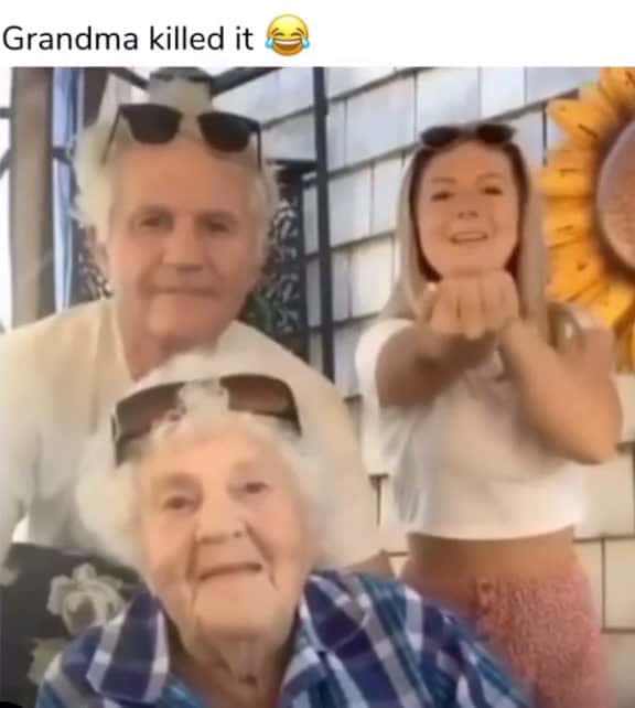 Cover for #dance #old #oldage #moves #fun #funny #funnyvideos #granny #grandma #grandpa #grandparents # #