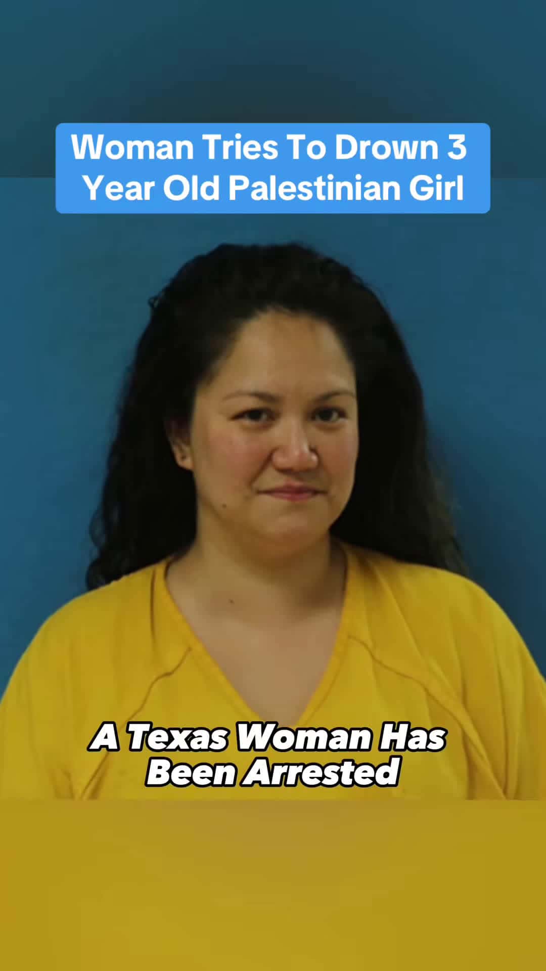 Cover for Elizabeth Wolf has been arrested after trying to drown a 3 year old Palestinian-American girl #court #prison#TrueCrime