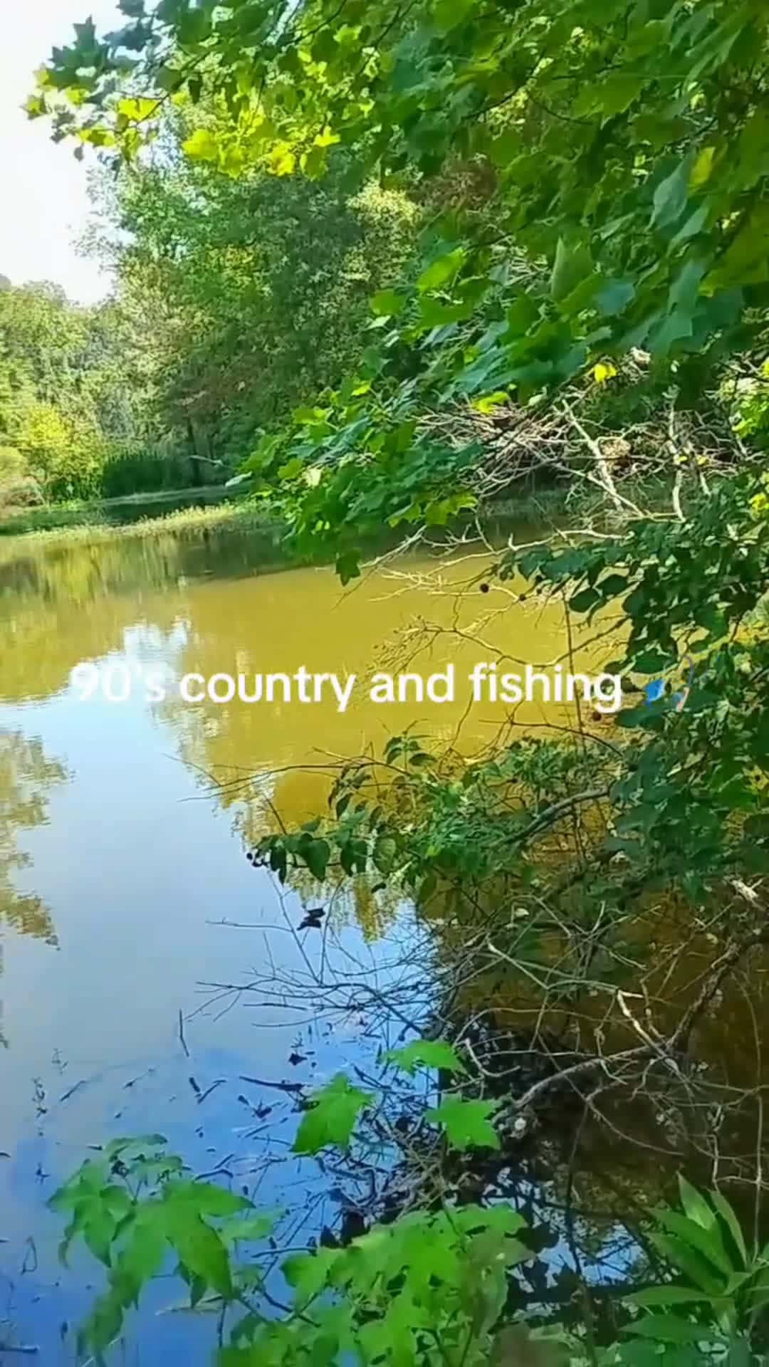 Cover for good country music and fishing 