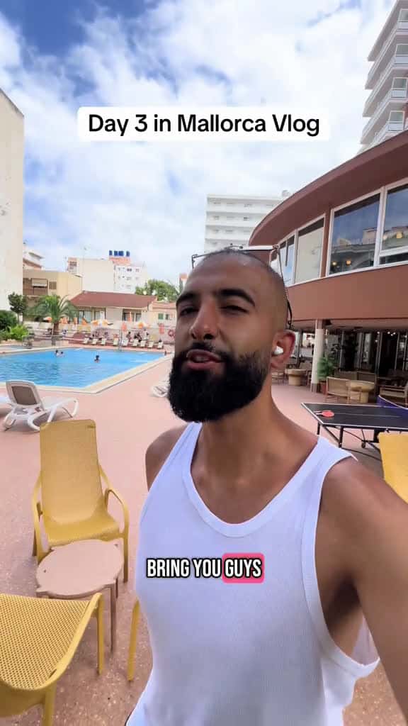 Cover for Day 3 in Mallorca has got to have been the most productive day Watch the full video to see 90486 #america