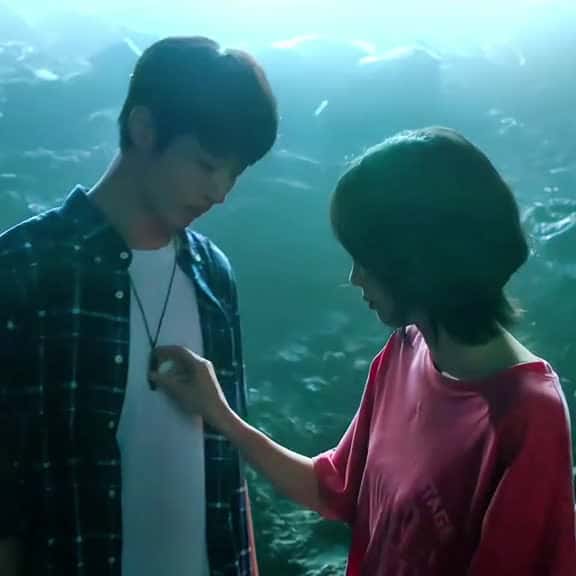 Cover for Hes a red flag soulmate kmovie soulmatekdrama byeonwooseok kimdami foryou 75962 #trend